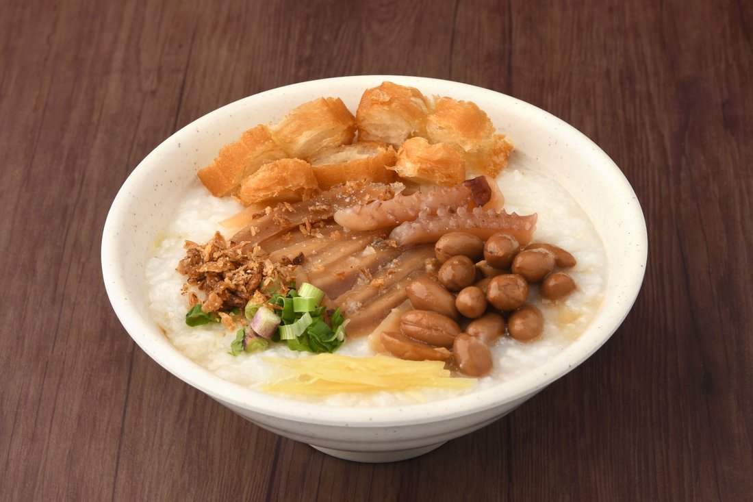 Cuttlefish and Peanuts Porridge